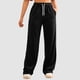 thumbnail image 1 of WILLBEST Pantalones Casuales para Mujer, con Bolsillos Inclinados, Pierna Ancha, Cómodos Pantalones Deportivos de Cintura Alta, Ropa Deportiva Versátil para Yoga con Bolsillos Chica, 1 of 8