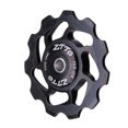 thumbnail image 1 of Soidarity 11T ultraligero aleación de aluminio bicicleta rodamiento rueda trasera desviador guía rueda poleas al aire libre piezas de bicicleta nuevo Ciclismo negro Soidarity OD0239-01, 1 of 6
