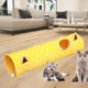 thumbnail image 5 of de juguete para , divertidos tubos de para mascotas, plegables, juguetes para animales , juguetes para , hurones, - AMARILLO Salvador Túnel de gato, 5 of 8