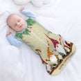 thumbnail image 4 of Haiem Christmas Card With Gnomes Printed Baby Sleep Sack 0-6 Months Muslin Baby Sleeping Bag Zipper Toddler Wearable Blankets Comfy Stretchy Thin Sleep Sacks-Small, 4 of 8