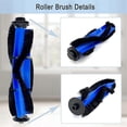 thumbnail image 5 of Multi Surface Roller Main Side Brush for RoboVac 11S/15C/30C/12C Vacuum Cleaner Replacement Parts, 5 of 5