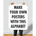 thumbnail image 3 of (3 pack) Sticko Solid x-Large Black Poster Paper Alphabet Stickers, 99 Pieces, 3 of 8