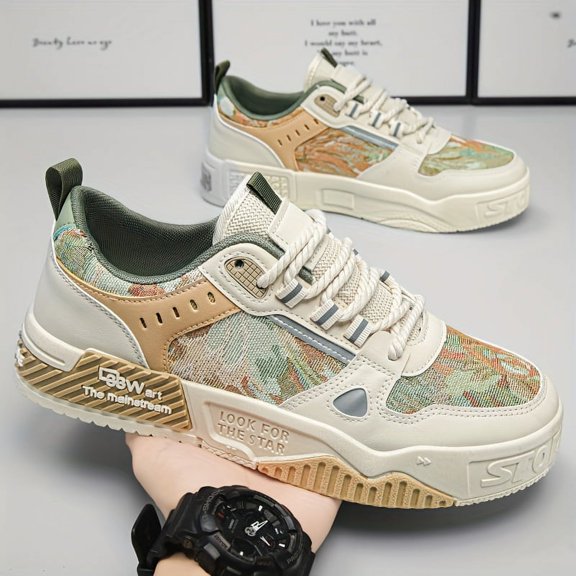 Plus-Size Men'S Shoes, Casual Skate Shoes for Men, Trendy Sports Sneakers, Suitable for Outdoor Wear