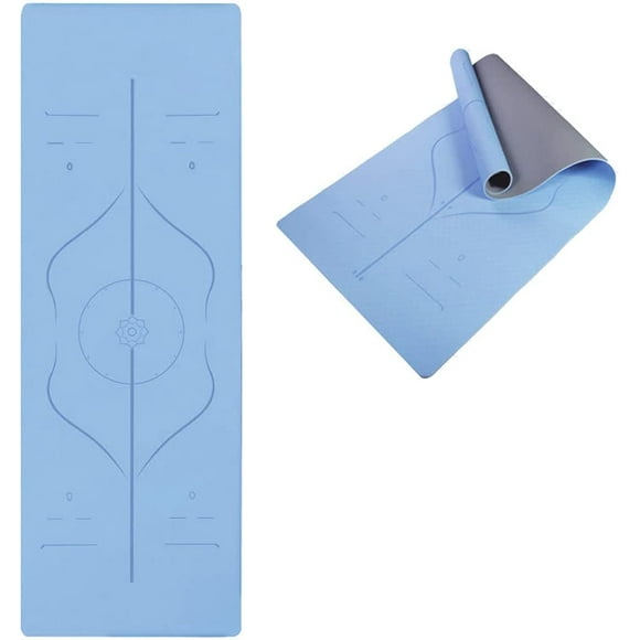 KUNOVA Planche à Roulettes Rétro Banane 22 Pouces avec Roues en PU Bleu Rouge
