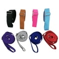 thumbnail image 4 of Langgg Femmes Hommes Bande de Résistance Extensible pour Jambe, Bande de Sangle pour Maison, Montée à la Porte, Danse Yoga Gymnastique, Ceinture Extensible, Gris, 4 of 7