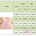 thumbnail image 4 of Eliza-Baby Girl Princess Manga Corta Puff 3D Mariposa Tul Vestido De Una Línea, 4 of 4