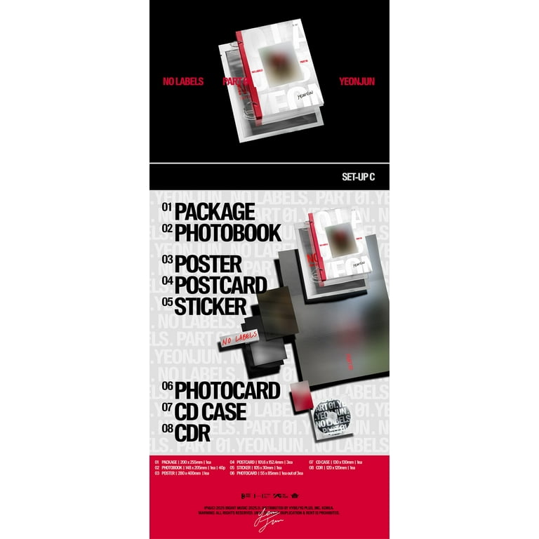 YEONJUN (TXT) - NO LABELS: PART 01 (SET-UP C) - Walmart Exclusive