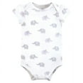 thumbnail image 4 of Hudson Baby Short Sleeve Bodysuits, 5-Pack, Newborn- 24 Months, 4 of 7