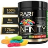 RARI Nutrition - INFINITY Preworkout - 100% Natural Pre Workout Powder - Keto and Vegan Friendly - Energy, Focus, and Performance - Men and Women - No Creatine - 30 Servings (Sour Gummy Worm)