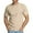 Beige, variant on Men's Workout Shirt Quick Dry Short Sleeve Crew Neck Stretch Muscle Pullover Moisture-Wicking Summer T Shirts S-4X Gray