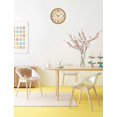 thumbnail image 2 of Reloj de pared para niños, decorativo y silencioso, para cocina, sala de estar, dormitorio, habitación para niños (blanco, 30cm / 12 & quot;) Feliz Sencillez, 2 of 4