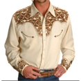 thumbnail image 3 of Camisa étnica tribal retro para hombre, ropa informal para exteriores, suave, de talla grande, de alta calidad, estilo nuevo 2024, 3 of 5