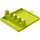 thumbnail image 1 of LHX - Reposacucharas de silicona para múltiples utensilios, resistente al calor, antideslizante, organizador de cubiertos para encimera, utensilios de cocina multifunción (1 unidad, verde), 1 of 5