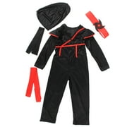 1Pc Halloween Cosplay Clothes Children Samurai Cosplay Costume Party Supply
