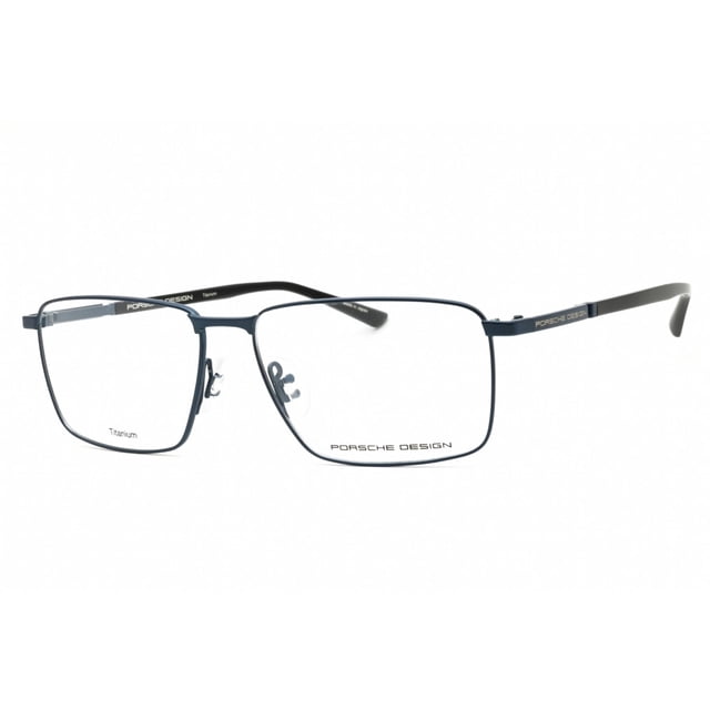 Porsche P8729 57D Men's Blue/Black Metal Full Rim Frame Eyeglasses