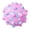 A Pink, variant on Dog Chew Toy Ball, Durable Solid Blue Rubber Bumpy Design, 1 Pack Interactive Pet Toy for Medium Large Breeds, Bite Resistant for Teething Cleaning Boredom Relief Indoor Outdoor Play