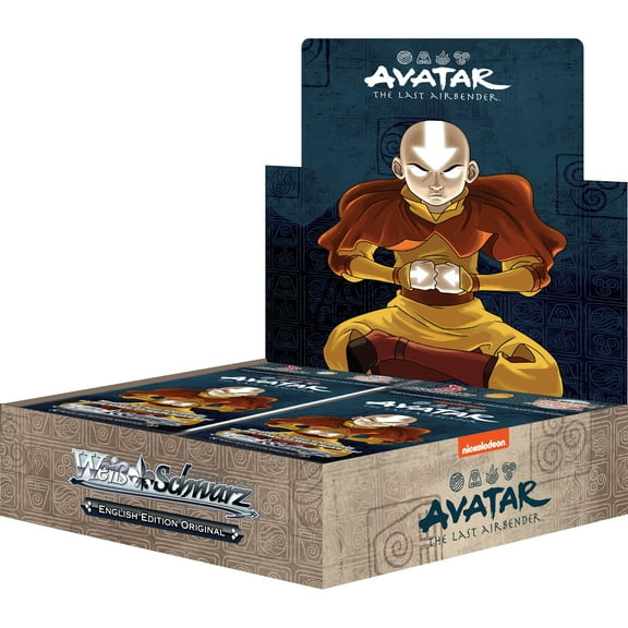Bushiroad Avatar The Last Airbender - 16 Packs - 9 Cards per Pack - English - Weiss Schwarz Booster Box