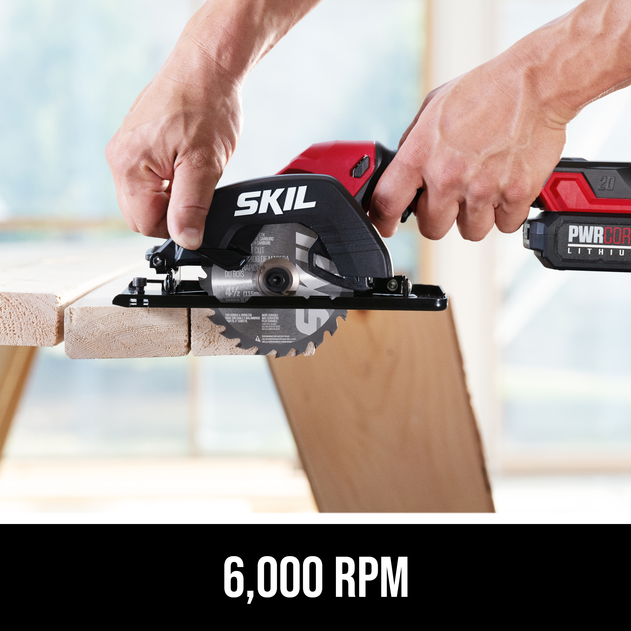 SKIL PWR CORE 20 Brushless Compact Circular Saw photo 3