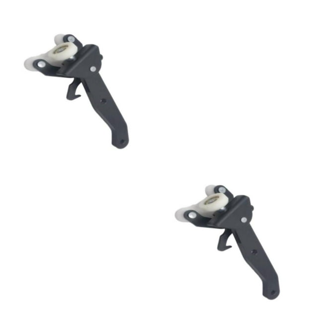 Guardoinrt ABS Haute Précision et Durabilité Porte Coulissante Rouleau Inférieur Haute Performance Résistant aux Chocs comme Indiqué 2Set