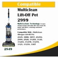 thumbnail image 7 of Replacement Separator Assembly With Filter for Bissell MultiClean Lift-Off Vacuum 2849, 3000, 3057, 28492, 2999, 2920, 31269, 3126 Models, 7 of 7