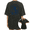 4-Black, variant on Deep Aquatic Scene Navy Whale Shark Coral Reef Divine Presence Belief Vintage Washed T-Shirt Crew Neck Oversized Tops