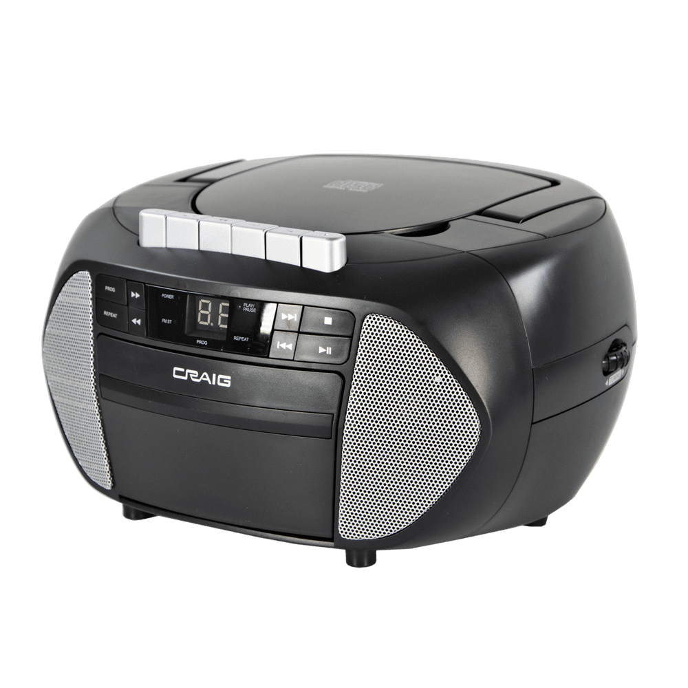 Craig CD6951SL Portable TopLoading CD Boombox with AM/FM Stereo Radio