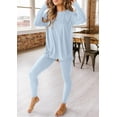 thumbnail image 3 of Conjunto de 2 Piezas para Mujer PRETTYGARDEN Manga Larga Leggings XL, 3 of 8