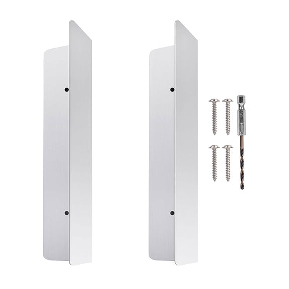 Mouses Proof Garage Door Sealing Protectors Stainless Steel Prevents Wear and Durability Garage Door Sealing Protectors