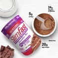 thumbnail image 2 of SlimFast High Protein Smoothie Mix, Creamy Chocolate, 12 Serving Container, 2 of 6