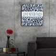 thumbnail image 5 of Epic Art 'Love Never Fails Navy' by Cindy Jacobs, Acrylic Glass Wall Art, 24"x24", 5 of 8