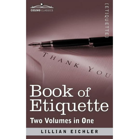 Book of Etiquette (Two Volumes in One) (Paperback)