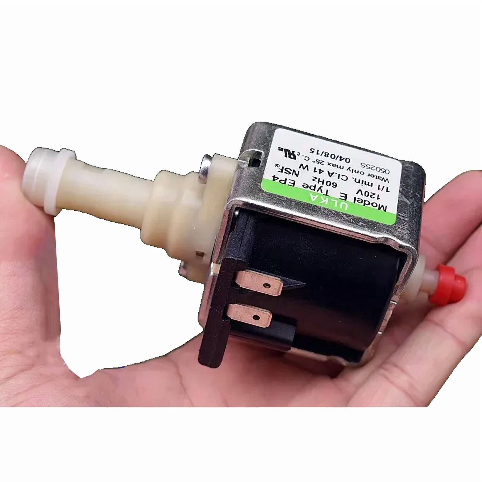 Italy ULKA EP4 Electromagnetic Pump AC120V Plunger Pump Coffee Machine Water Pump Small Flow High Pressure Stable Effluent