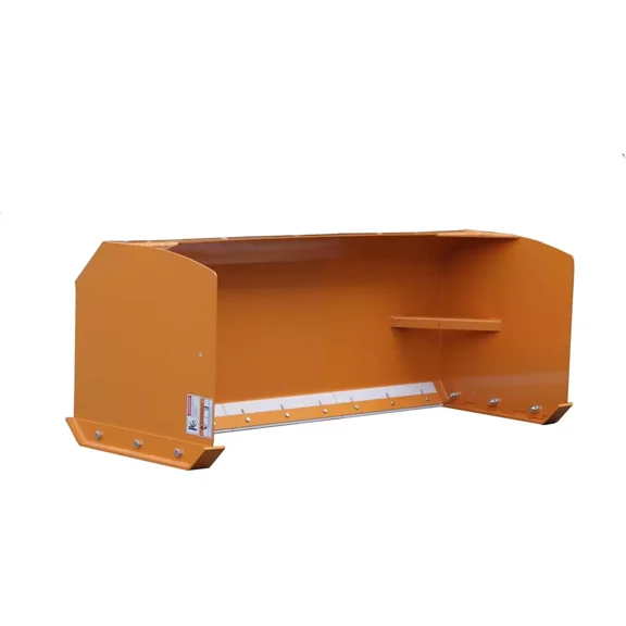 38" Width Snow Pusher Skid Steer Attachments Heavy-Duty