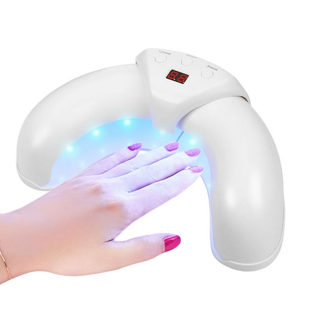 Dispositivo Uñas Home Use Solución Reparación para Clavos Dañados Y Discurso Rojo