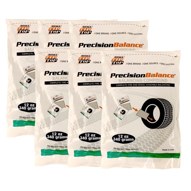 Rema 6 PrecisionBalance 12 oz Tire Balance Beads Kits (72 Ounces) Drop