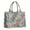 Leopard And Tiger, variant on Large Capacity Tote Bag,Leopard Pattern Handbag Fashion Luxury Tote Bag,15.7"x13"x 5.1" Inches,Laptop Compatible