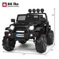 thumbnail image 2 of Topbuy Black 12 V Electric Truck Powered Ride-On with 2.4GHz Remote Control and Retractable Handle, 2 of 10
