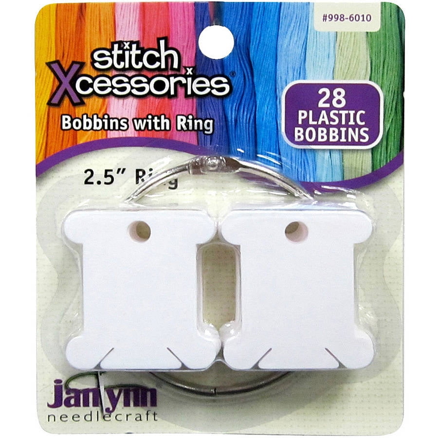 Janlynn CrossStitch Floss Bobbin with Ring