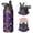 Black-1, variant on Sunflower Insulated Water Bottle with Straw & Cleaning Brush – 18oz | Leakproof, BPA-Free, 304 Stainless Steel, Wide Mouth, Travel Mug for Car, Gym, Office, Starry, Christmas Thanksgiving Gift