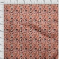 thumbnail image 4 of oneOone Rayon Medium Pink Fabric Asian Japanese Floral Diy Clothing Quilting Fabric Print Fabric By Yard 56 Inch Wide, 4 of 4
