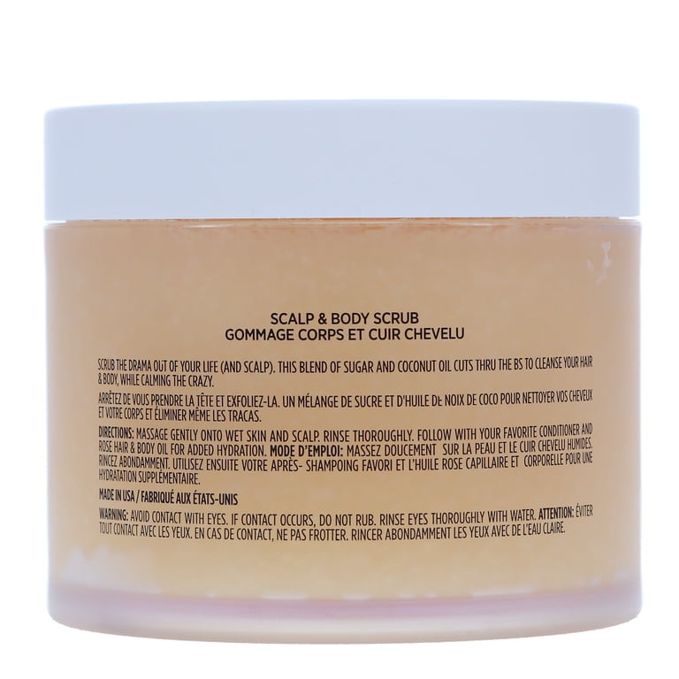 OUAI Scalp & Body Scrub, Elrose Place - Exfoliating Body Scrub With