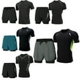 thumbnail image 3 of Zoeecloth Swimsuit T Shirts Set for Men,Swim Shirts Summer Sun Protection Quick Dry Beach Fishing Shirts M-4XL, 3 of 8