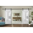 thumbnail image 3 of Sliding Double Barn Glass Doors 72 x 80, 3 of 5