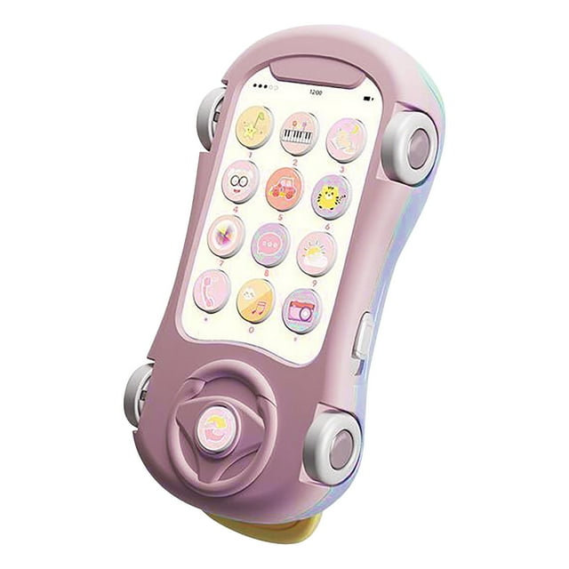 Jindong My Learning Remote Control and Mobile Phone Bundle, Including Music, Fun, Projection, Phone Toys, Suitable for Birthday Gifts for Babies, Children, Boys
