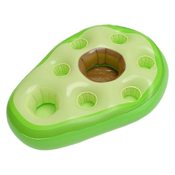 Avocado-Shaped Cup Holder Inflatable Floating Ice Bar Ice Bucket