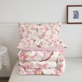 thumbnail image 5 of meiyoeat Girly Cowgirl Boot Twin Comforter Sets For Kids, Coquette Bow Print Bedding Set For Girls,Pink Reversible,2 Pieces, 5 of 7