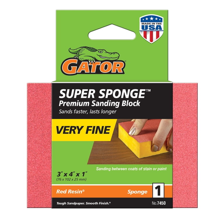 Gator Premium Sanding Block, 220 Grit, 2 Pack photo 2