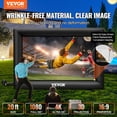 thumbnail image 2 of VEVOR Inflatable Movie Screen 20FT Inflatable Projector Screen for outside with 350W Air Blower Inflatable Screen Oxford Fabric Material Blow Up Screen for Outdoor Movie Supports Front/Rear Projectio, 2 of 9