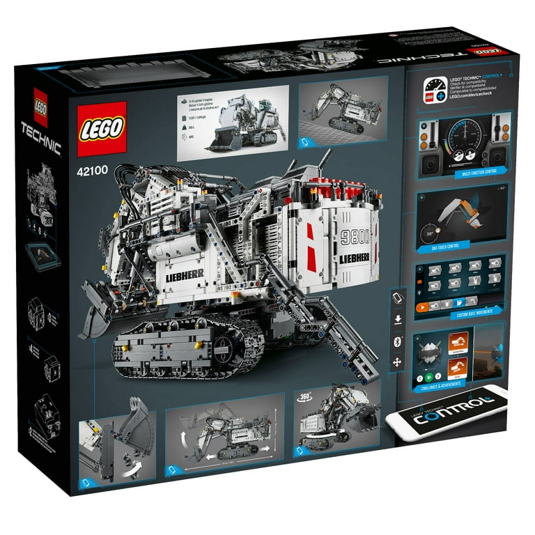 LEGO Technic Liebherr R 9800 42100 - Walmart.com