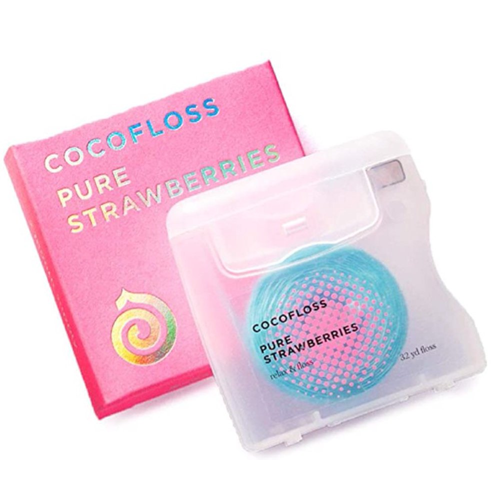 Cocofloss Strawberry DentistDesigned Vegan and CrueltyFree 32